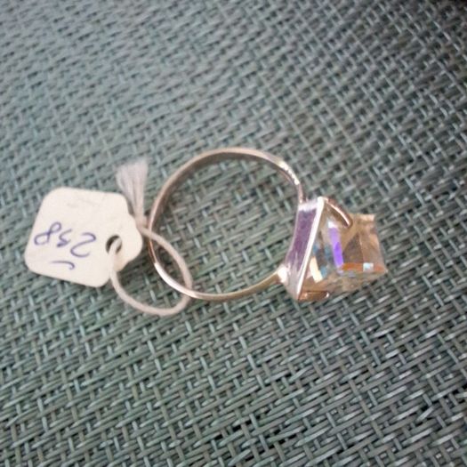 big size silver ring