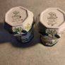 SET OF 2 SMALL Mason Ironstone Green Chartreuse Pattern Image 5