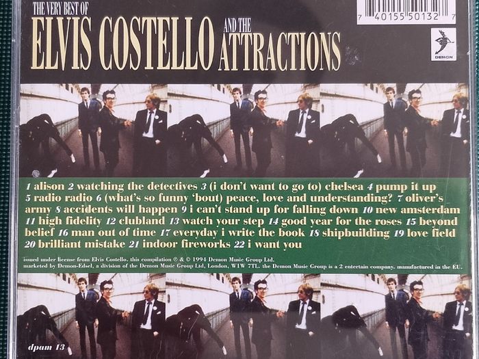 Elvis Costello & The Attractions - The Very Best Of CD (1994) Demon Records EX+