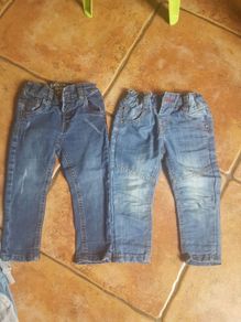 Jeans trousers for a boy