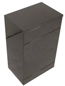 500mm WC Unit - Gloss Anthracite