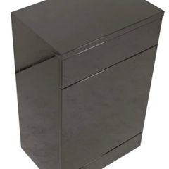 500mm WC Unit - Gloss Anthracite