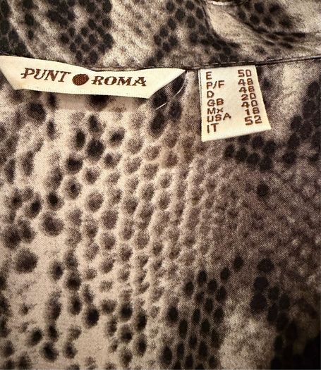 Brand New Snake Skin Print Shirt