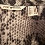 Brand New Snake Skin Print Shirt Image 3