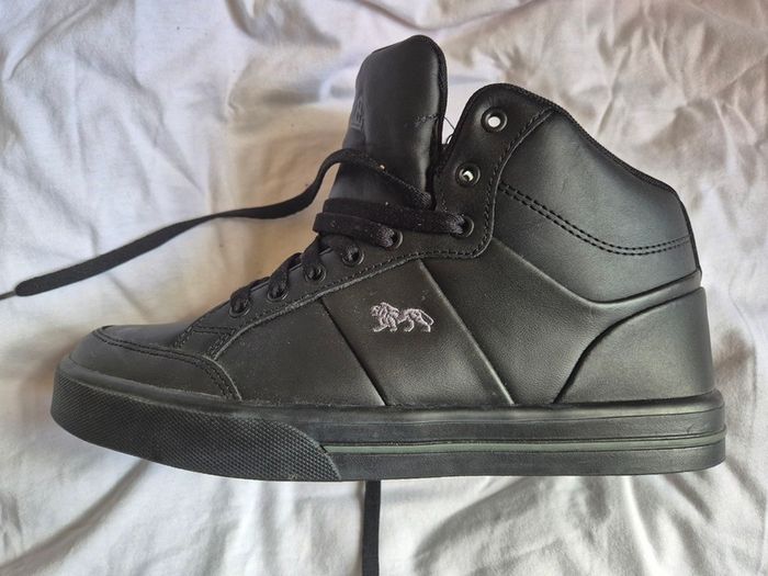 New Lonsdale Black High-Top Trainers