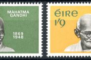 Ireland 1969 - Scott #275-276 Centenary of the Birth of Mahatma Gandhi - Complete Set - Mint Never Hinged Condition