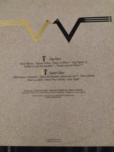 Etienne Daho Pop Satori lp