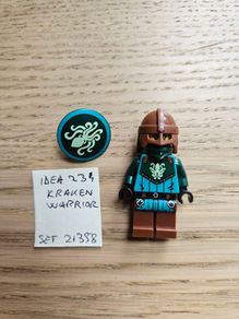 lego idea234 kraken warrior, set 21358
