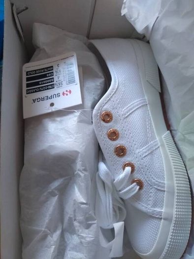 superga white size uk 3