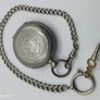Old Pocket watch and stand Image 4