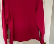 Ladies Top Red Gallery Size 14