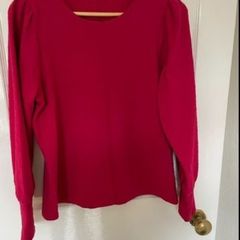 Ladies Top Red Gallery Size 14