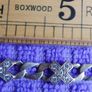 Vintage 9c 375 Solid Yellow Gold Solid Diamonds  Link Bracelet L-5,7" 7,3 g Image 7