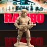3D Printed Rambo Figurine Image 4
