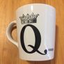Typographical Mug Pair Q and L Image 2