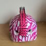 Zebra Mohawk Helmet 5+ Years Image 2