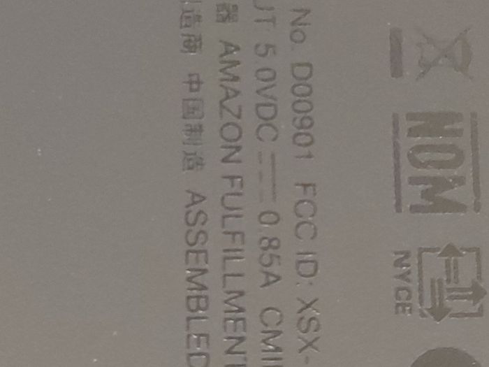 Amazon Kindle, Model No. D00901, Needs new Battery I think, not coming on