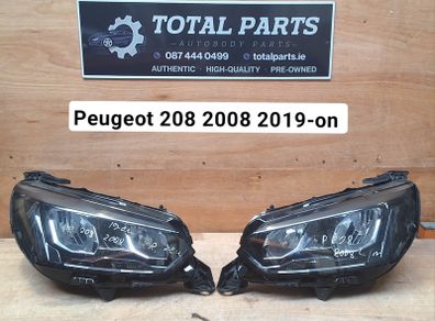 Peugeot 208 2008 2019-on headlights