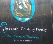 Eighteenth Century poetry An Annotated Anthology