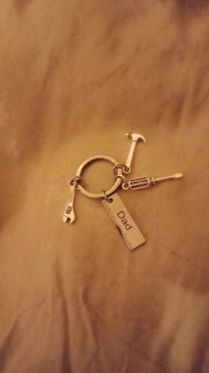 Dad Keyring