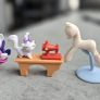 Rarity Loves to Style near complete set Mini figure 2" MLP G4 My Little Pony Image 2
