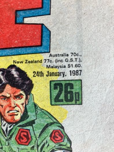 Comic: 'Battle Storm Force' (24th January 1987)