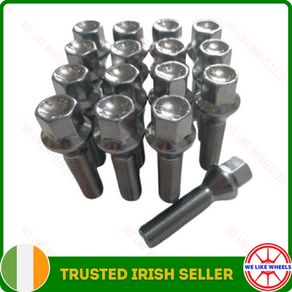 16 x New Extended Bolts (45mm) Audi, Volkswagen, Seat, Skoda, Mercedes (D16) Delivery