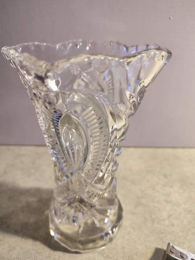 Lovely Bohamine Crystal Vase.