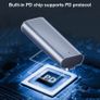 New High Premium Quality Type-C to Macbook Magsafe 2 Charger Adaptor Image 8
