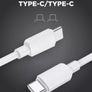 Type C to Type C Cable USB C Fast Charger Lead Long For iPhone Samsung Huawei Image 2