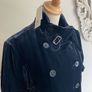 H & M Studio Rare Velvet Shortsleeved Coat/Coatdress NWT Size UK 10 Image 4