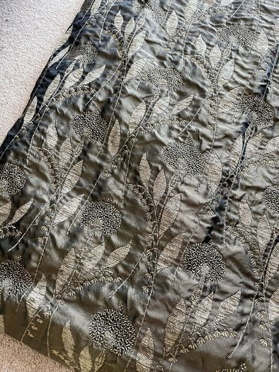 Bespoke handmade door curtain