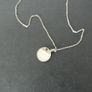 Silver Chain And Silver Disc. Image 2