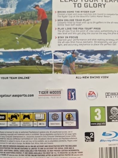 Tiger Woods Pga Tour 11 2011 PlayStation3 Ps3 Games Original