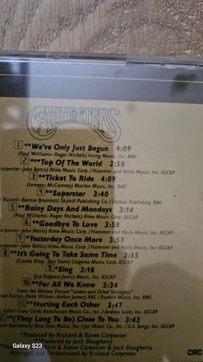 Carpenters - The Singles 1969 - 1973