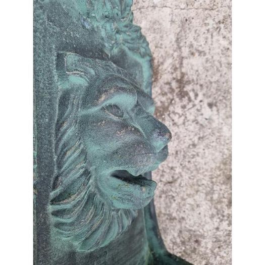 Wall Mounted Lion Head Tap/Fountain Cast Iron CH R S065A