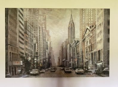 Canvas Print of Chrysler Building New York