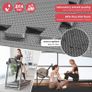 Soft Foam Floor Mat - 18 Pieces Protective Gym Flooring Set, Exercise Mats EVA Puzzle Rubber Tiles, Ground Surface Protection Workout Underlay Matting Sports Pool Home (FREE POSTAGE) Image 6