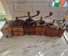 set Coffee grinder pepper grinder