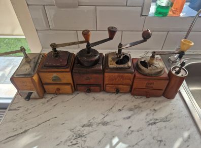 set Coffee grinder pepper grinder