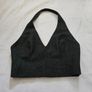 Nakedvice Revolve Wool Blend Grey Halterneck Crop Top RRP 115E Image 2