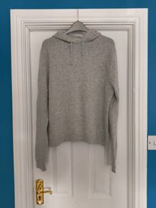 Cashmere hoodie jumper