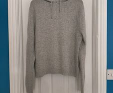 Cashmere hoodie jumper