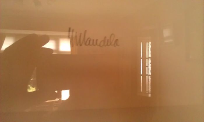 Nelson Mandela hand signed lithograph limited