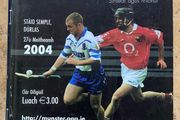 2004 Cork v Waterford - GAA Munster Senior Hurling Championship Final Programme