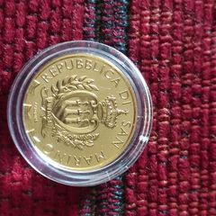 gold coin 3.1 San Marino