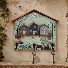 Handcrafted wooden key holder!