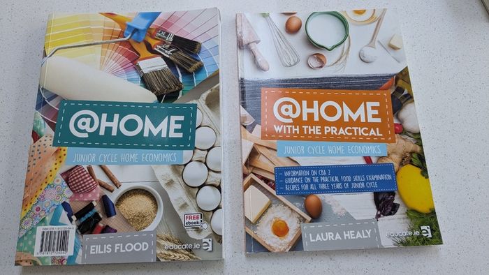 @Home Junior Cycle Home Economics Books x 2