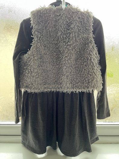 Girls next dress with vest