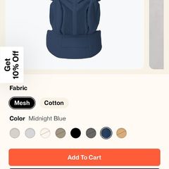 Omni Breeze Baby Carrier - Midnight Blue